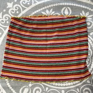 Striped Tube Top size Small